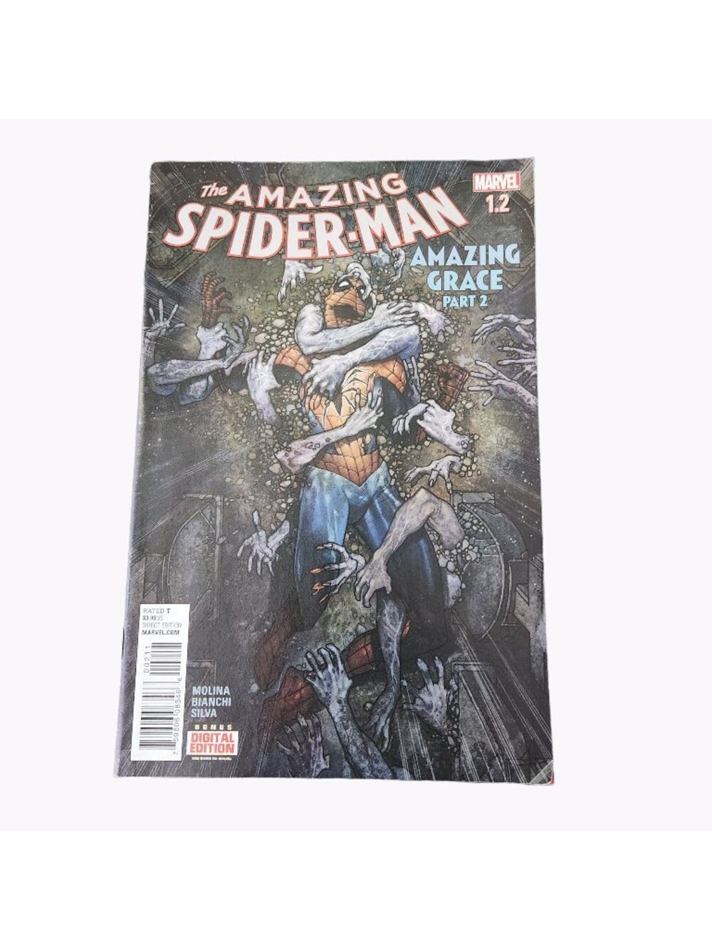 Marvel The Amazing Spider-Man Amazing Grace 1.2 Part 2 Comic Book Bagged Boarded